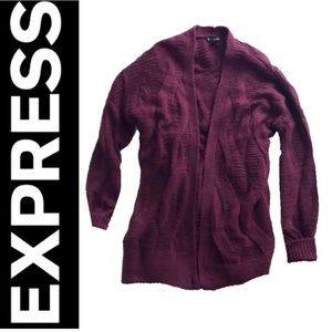 EXPRESS Oversized Cardigan - Size XS/S